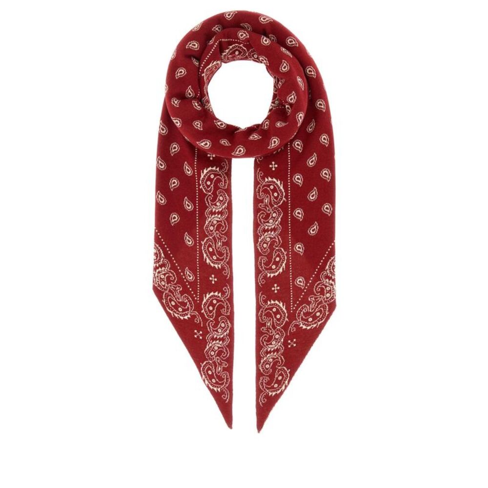Guest In Residence Women Embroidered Cotton Blend Scarf